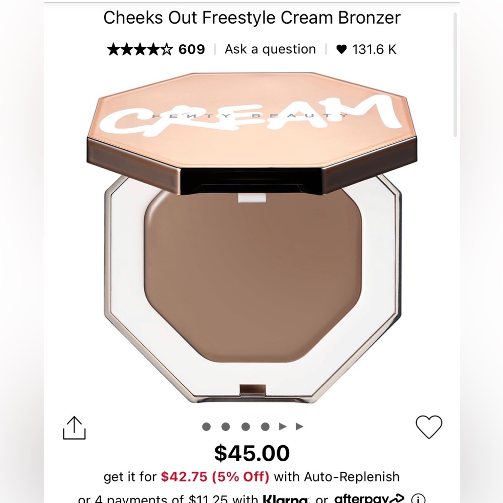 Fenty Beauty Freestyle Cream Bronzer